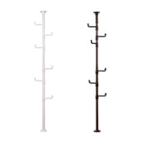 YIJIALE Manufacturer Bedroom Entrance Floor Clothes And Bag Corner Standing Metal Coat Rack