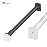 YIJIALE 2024 Factory Single Telescopic Adjustable Extendable Metal Curtain Poles