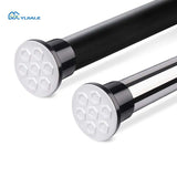 YIJIALE Hot Sale White l Shape Bath Adjustable Curtain Rods For Windows