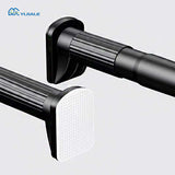 YIJIALE 2024 Factory Single Telescopic Adjustable Extendable Metal Curtain Poles