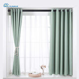 YIJIALE Punch Free Cheap Price Bay Window Custom Bathroom Metal Curtain Rod Set