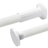 YIJIALE 32mm Wholesale Retractable Spring Loaded Tension Curtain Rod And Accessories